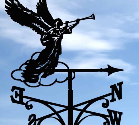 Angel-blowing-Trumpet-Weathervane