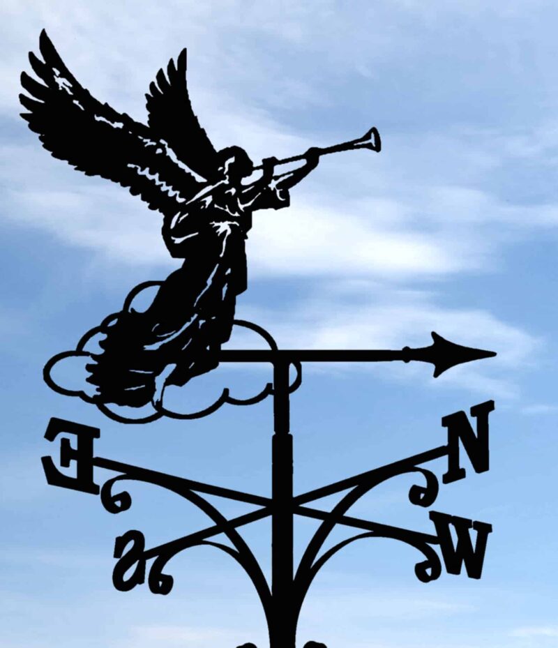 Angel-blowing-Trumpet-Weathervane