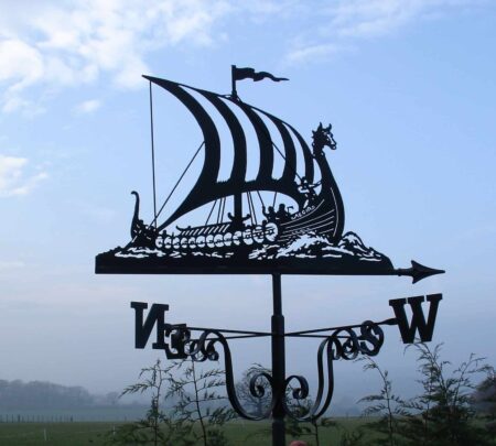 Viking Longship Weathervane