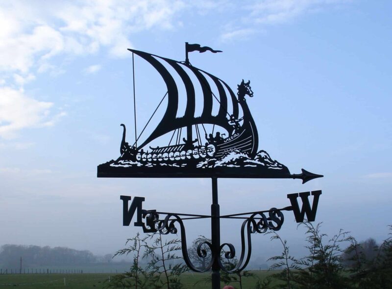 Viking Longship Weathervane