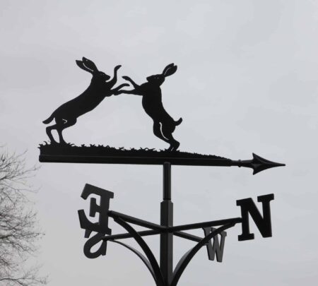 Boxing Hares Weathervane