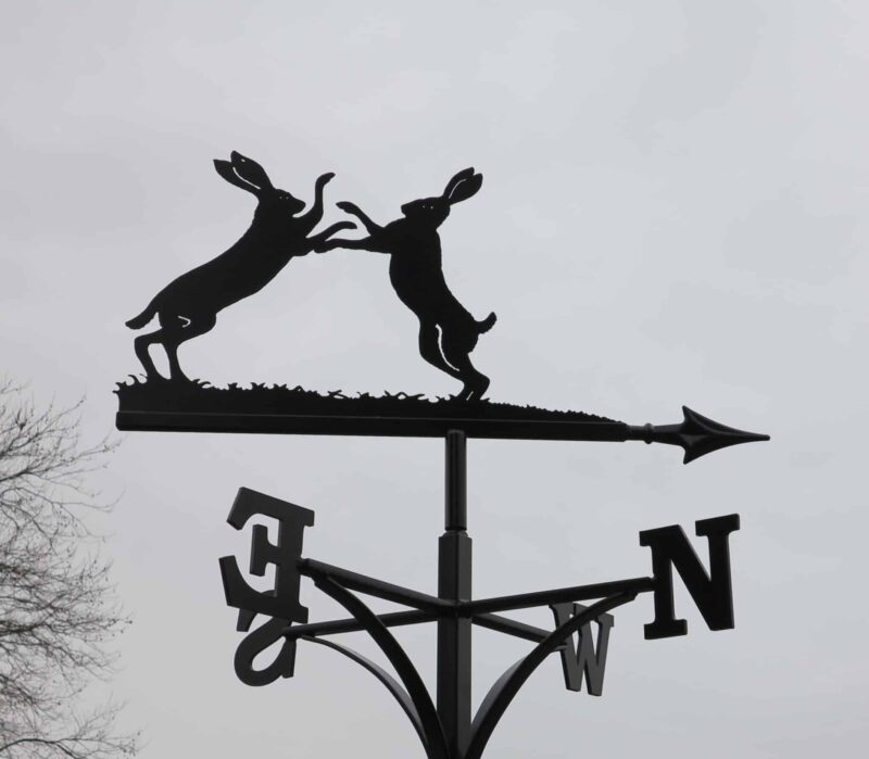 Boxing Hares Weathervane