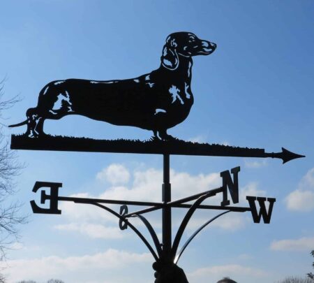 Smooth Coat Dachshund Weathervane