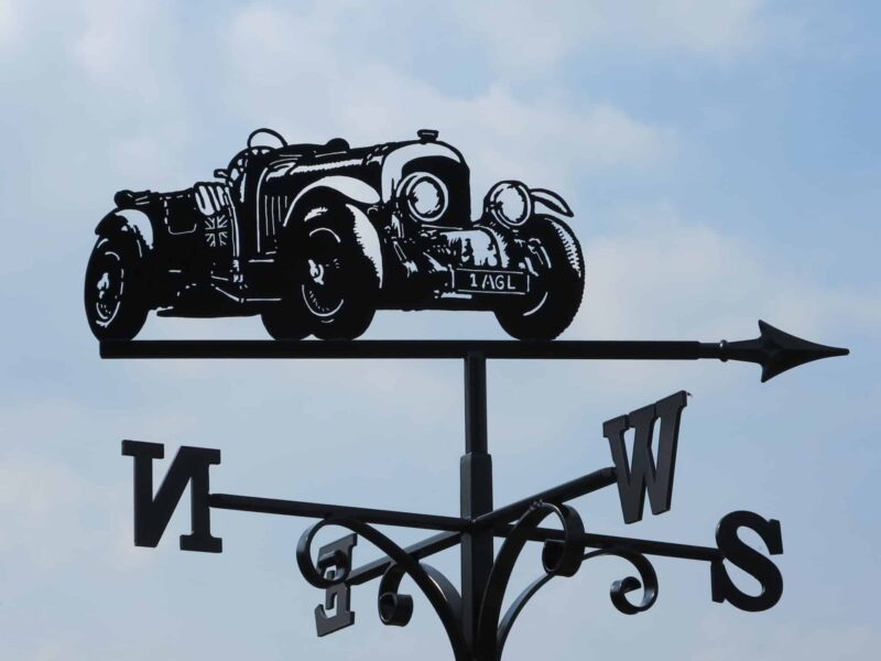 Bentley Blower Vintage Car Weathervane