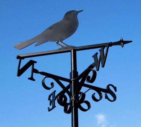 Blackbird Single Bird Weathervane