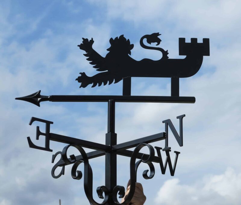 Cinque Ports Lion and Ship Weathervane