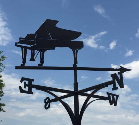 Grand Piano Weathervane