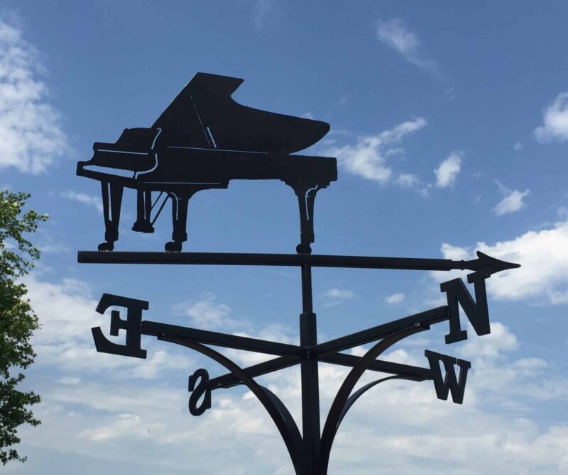 Grand Piano Weathervane