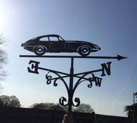 Jaguar XJ12 Car Weathervane