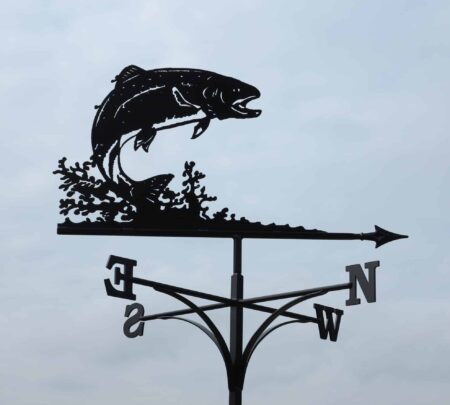 Leaping Salmon Weathervane