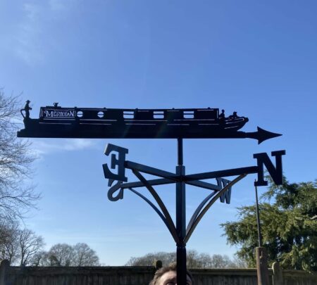 Narrowboat Weathervane