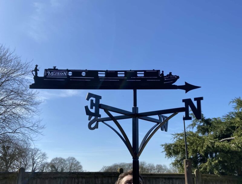 Narrowboat Weathervane