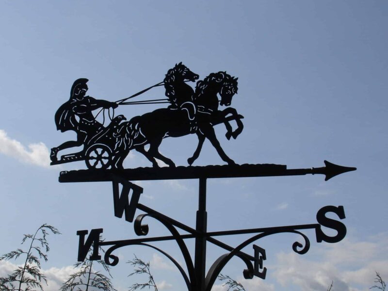 Roman Chariot Weathervane