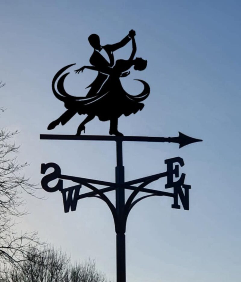 Ballroom Dancers Weathervane