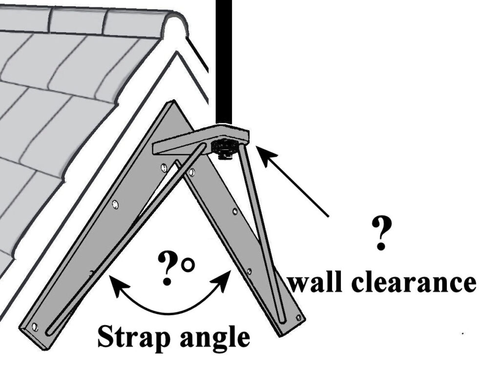 Bespoke Apex Bracket for weathervane Close-Up