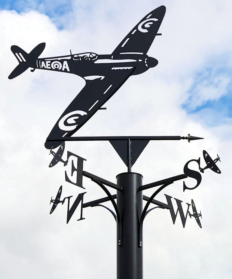 Spitfire weathervane